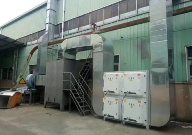 注塑等有机废气治理（UV光催化氧化、活性炭吸附工艺）